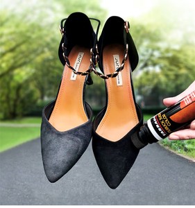 塔拉戈翻毛绒面麂皮磨砂鞋靴子清洁护理保养打理黑色翻新补色喷雾