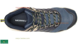 Merrell 米勒Nova 3 Mid Waterproof男野跑路径跑鞋户外靴鞋子露