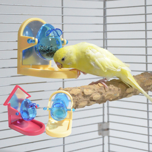 鹦鹉觅食乐趣用品 笼内乐趣零食盒开发益智力训练互动玩具 防咬毛