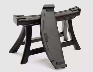 厂家精品弧型禅式古筝小支架跪坐直型琴架子便携带演出乐谱架包邮