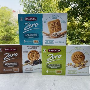 BALOCCO意大利进口百乐可燕麦高纤维饼干不加糖巧克力碎谷物饼干