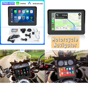 5寸防水便捷Android auto 无线carplay HIcar摩托车gps导航仪
