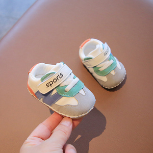 春季一岁男宝宝鞋0-6-12月婴儿鞋子春秋款女婴幼儿学步鞋软底运动