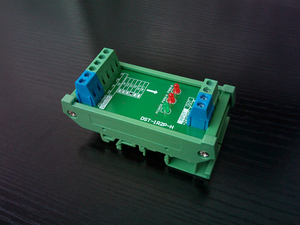 2通道 差分信号转换单端 集电极，光栅尺 伺服编码器信号至PLC