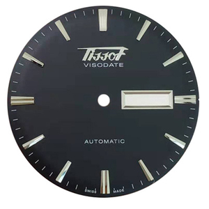 字面表壳 手表配件适用天梭唯思达系列T019430A男机械表原装表盘