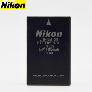 原装尼康EN-EL9a EL9 D5000 D3000 D60 D40 D40X单反相机正品电池