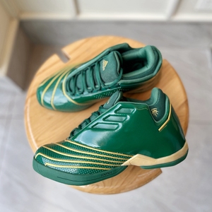 Adidas/阿迪达斯麦迪2代Restomod绿色 低帮实战耐磨篮球鞋 FY9931