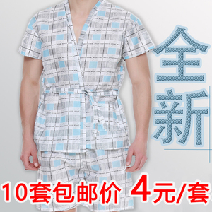 全国包邮一次性浴服浴衣桑拿服纯棉汗蒸服厂家男女通用款睡衣