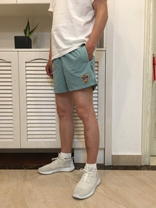 男女外贸日本订单美军工品牌运动机能面料休闲短裤运动裤跑步裤