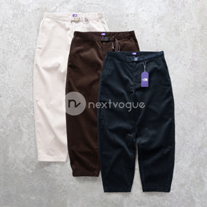 【NextVogue】TNF北面紫标Corduroy Wide Tapered 灯芯绒长裤23aw