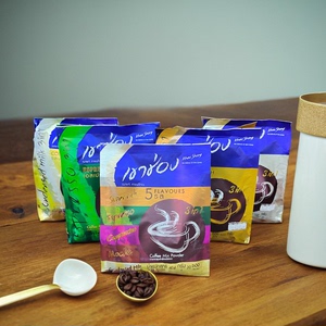 泰国进口速溶咖啡粉原味摩卡拿铁炼奶味三合一味袋装高崇高盛正品