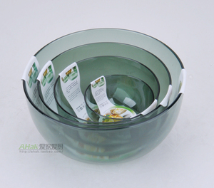 韩国贝合创意水果蛋糕塑料沙拉碗搅拌盆多功能耐高温