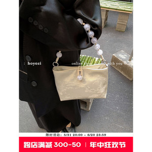 【小优家包包】HOYOZI 新中式珠珠腋下小方包包轻奢小众高级感