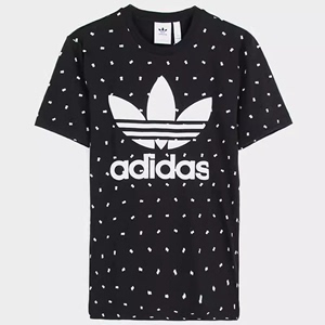 Adidas阿迪达斯三叶草短袖男子运动服圆领透气休闲半袖T恤 CZ1759