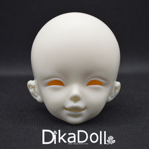 DK1/4BJD/SD娃娃头4分阿曼达SP微笑版单头和Amanda普通素头不含妆
