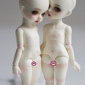 MYOU正版1/8BJD娃娃身体SD8分男/女娃球形素体一段二段单体不含头