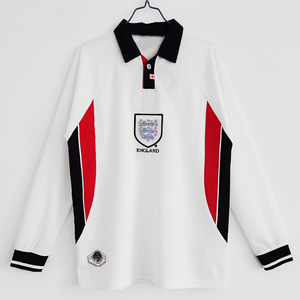1998世界杯英格兰复古球衣经典贝克汉姆7号欧文 碧咸足球服可定制