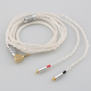 纯银AKG N5005 n30 N40 MMCX耳机升级线2.5 3.5 4.4平衡耳机线