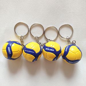 3.8cm新款MIKASA排球挂件v300w钥匙链礼品比赛奖品生日包包钥匙扣