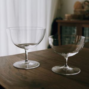 糯米瓷 | 玻璃 剔透特级水晶玻璃杯 高脚玻璃杯 酸奶杯 酒杯