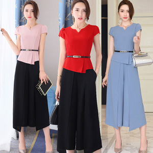 中年女夏装套装裤裙_中年女夏装套装裤裙价格