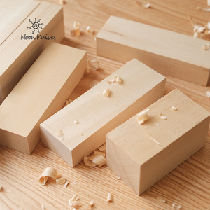 晌午椴木木料练手料雕刻木料DIY材料长条形把玩长木块实木雕刻料