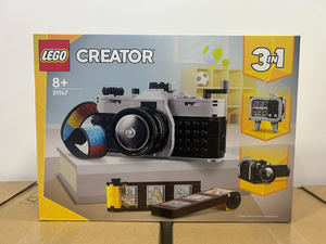 LEGO乐高31147经典创意系列 复古相机儿童拼装益智积木拼搭礼物