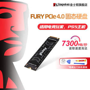 金士顿FURY M.2 NVMe协议PCIe4.0 4T 固态硬盘ssdPS5主机升级扩容