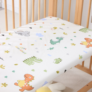 婴儿床笠 a类纯棉床单新生儿童拼接床床垫套保护罩单件全棉可定做
