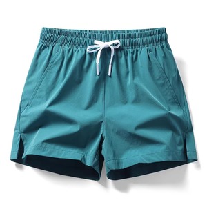 夏季新款薄款沙滩短裤男女运动健身游泳冰丝速干休闲跑步三分裤子