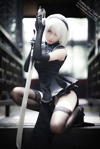 【翼方阁】定制！尼尔机械纪元Nier Automata2B姐 旗袍cosplay服