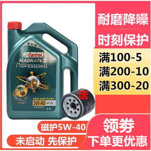 Castrol嘉实多磁护专享Professional5W-40全合成机油润滑油4LSN级