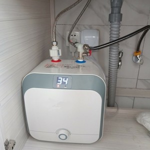 美的华家用储水式小厨宝即热式热水宝电热水器浴室厨房速热8L10升