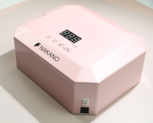 现货 正品NAKANO粉色美肤UV/LED通用双光源粉红色光疗机灯