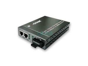 FHP-COM千兆双纤单模光纤收发器F-COM FFE100收发器一光两电包邮