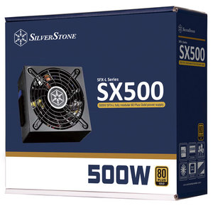 SILVERSTONE 银欣 SX500-LG 500W SFX-L 全模组电源 80PLUS金牌