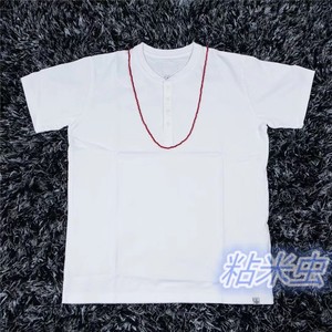 【国内现货】VISVIM 17SS BEADS TEE HENLEY S/S 亨利T恤