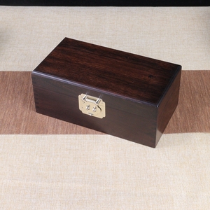 红木紫光檀实木大号画盒木质长方形书卷玉器象牙工艺品瓷器木锦盒