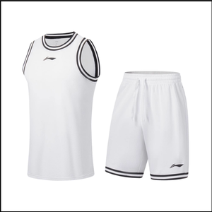 李宁篮球比赛套装男子专业篮球系列吸汗舒适篮球裤运动服 AATT001