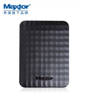 MAXTOR 希捷迈拓移动硬盘1TB 2.5寸 USB3.0 加密备份M3 超薄送包