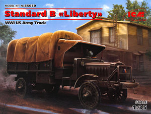 【之健模型】ICM 35650 1/35 美国陆军卡车“Liberty” WWI