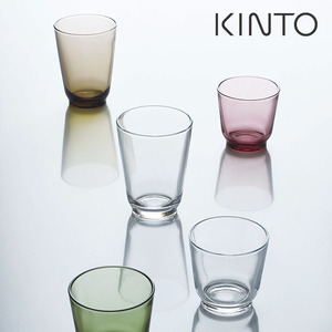 日本KINTO HIBI系列彩色玻璃杯 冷饮水杯咖啡杯啤酒杯牛奶果汁杯