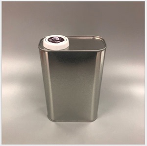 1升光身方罐容量1L方形马口铁罐kg胶水涂料油漆罐日本咀
