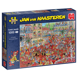 现货Jumbo荷兰进口拼图JVH系列1000片1500片益智玩具有趣解压原创