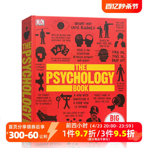 英文原版 心理学百科图解 DK百科全书系列 精装大开本 The Psychology Book DK人类的思想百科丛书 Big Ideas Simply