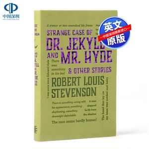 英文原版 Word Cloud系列 变身怪医 化身博士The Strange Case of Dr. Jekyll and Mr.Hyde & Other Stories