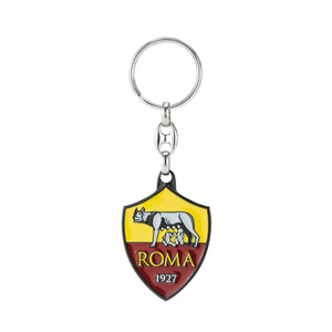 【现货】罗马队官方正品 罗马队 队徽 标志 钥匙扣 金属挂件