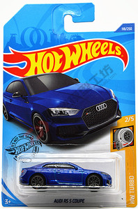 【风火轮C4982】奥迪 AUDI RS 5 COUPE 蓝色 118/250