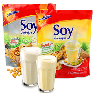 泰国阿华田豆浆soy豆奶速溶冲剂原味早餐豆浆粉儿童饮品进口食品