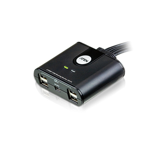 ATEN/宏正 US224 2端口USB2.0打印机共享分享器 共享键鼠切换器打印机USB设备